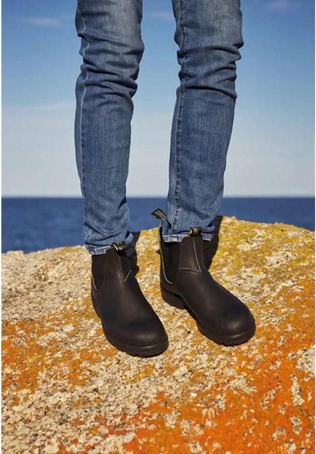Blundstone Chelsea boots 'Schnürstiefelette Herren 510 Echtleder in schwarz' zwart - Foto 8