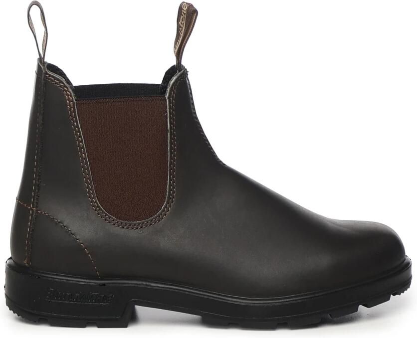 Blundstone Premium Leren Elastische Zijlaarzen Stout