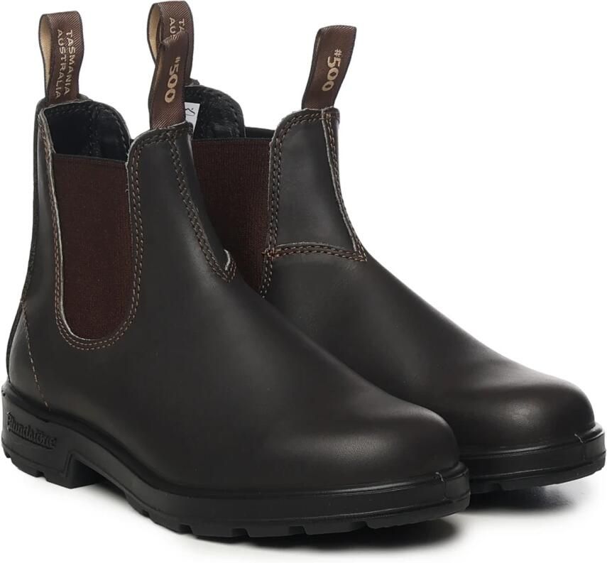 Blundstone Premium Leren Elastische Zijlaarzen Stout - Foto 2