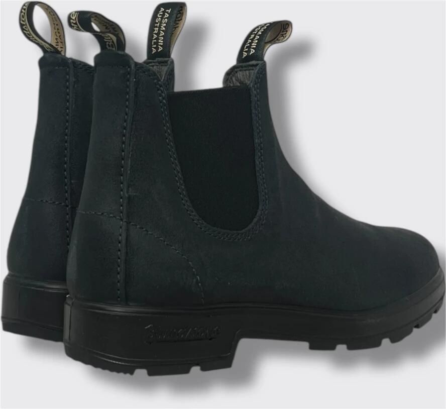 Blundstone Verhoog je stijl met marineblauwe en zwarte Chelsea-laarzen Zwart - Foto 9
