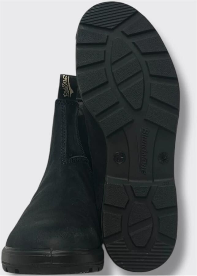 Blundstone Verhoog je stijl met marineblauwe en zwarte Chelsea-laarzen Zwart - Foto 13