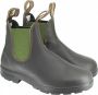 Blundstone Stiefel Boots #519 Stout Brown Leather with Olive Elastic (500 Series)-12UK - Thumbnail 9