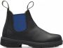 Blundstone Kinder Stiefel Boots #580 Leather Elastic (Kids) Black Blue-K13UK - Thumbnail 1