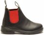 Blundstone Kinder Stiefel Boots #581 Leather Elastic (Kids) Black Red-K10UK - Thumbnail 2