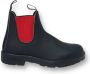 Blundstone Stiefel Boots #508 Voltan Leather Elastic (550 Series) Voltan Black Red-4.5UK - Thumbnail 24