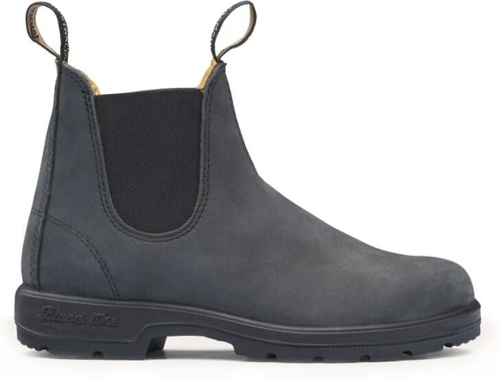 Blundstone Chelsea Boots van leer Black Heren