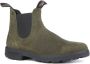 Blundstone Chelsea Laarzen Loop in Stijl met Dark Olive Breast Beatle El Side Boot Input Crust Green Unisex - Thumbnail 3