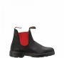 Blundstone Kinder Stiefel Boots #581 Leather Elastic (Kids) Black Red-K13UK - Thumbnail 4