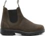 Blundstone Chelsea Laarzen Loop in Stijl met Dark Olive Breast Beatle El Side Boot Input Crust Groen Unisex - Thumbnail 3
