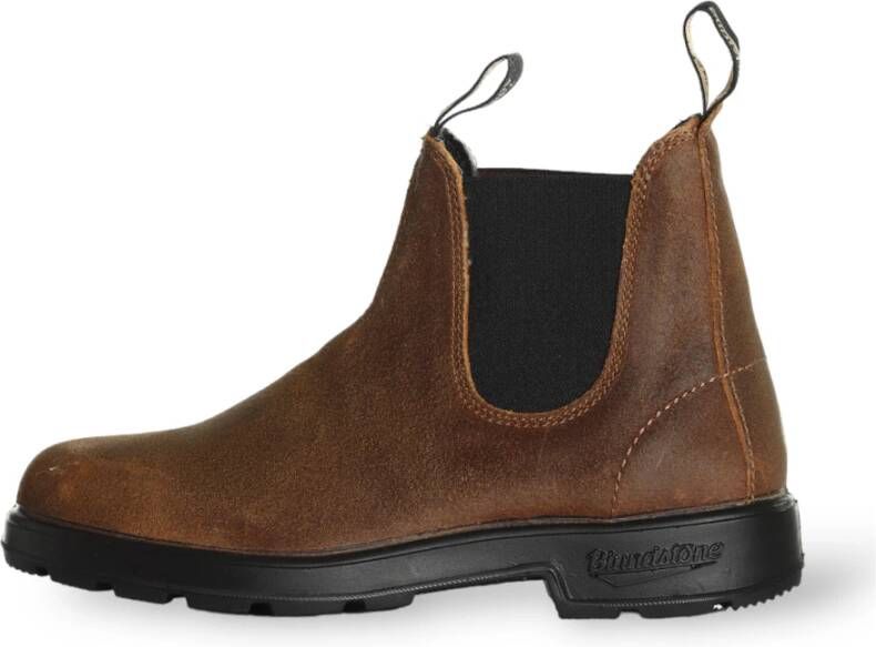 BLUNDSTONE Chelsea Boots Originals Maat: 45 Materiaal: Suède Kleur: Bruin - Foto 9