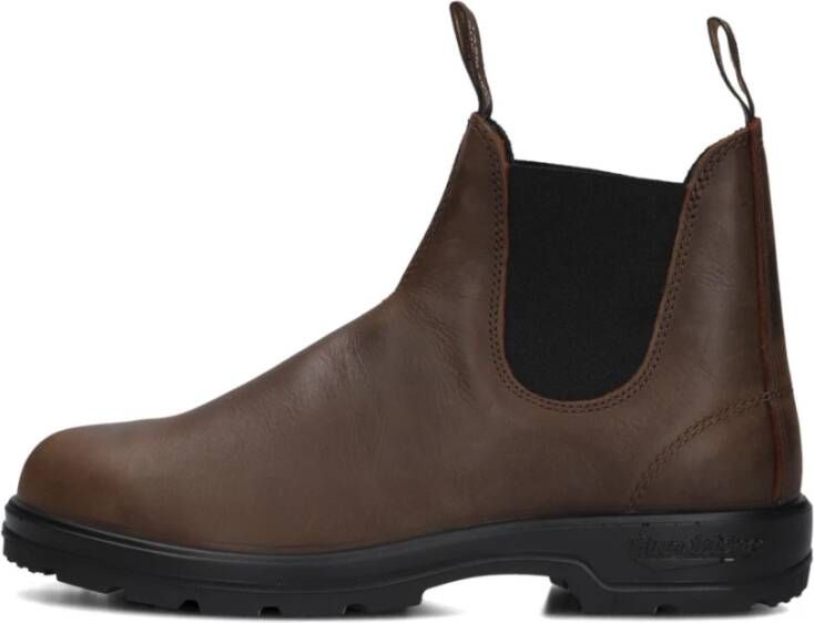 Blundstone Klassieke Bruine Chelsea Boots van Leder Brown Heren