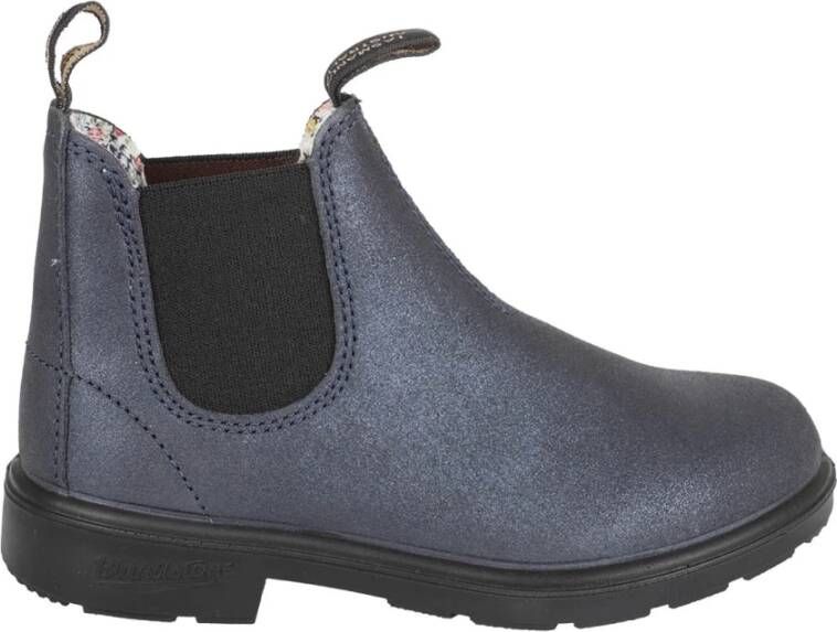 Blundstone Klassieke Lederen Boots Blue Heren
