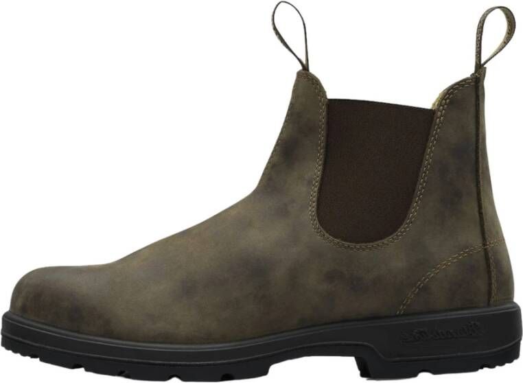 Blundstone Klassieke Leren Laarzen Groen Heren
