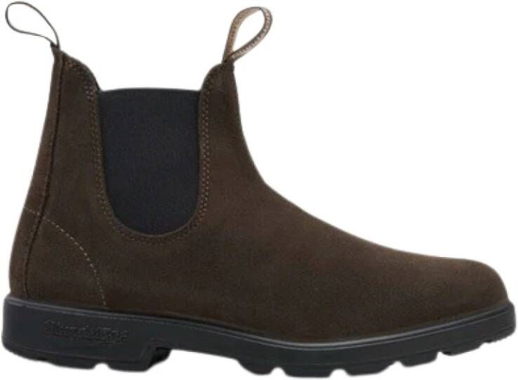 Blundstone Klassieke Suède Bruine Laarzen