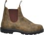 Blundstone Leren Chelsea Boots Brown Heren - Thumbnail 1