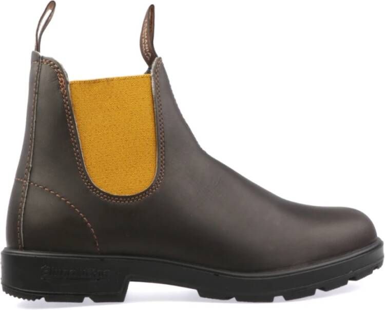Blundstone Stiefel Boots #1919 Elastic (500 Series) Brown Mustard-4.5UK - Foto 7