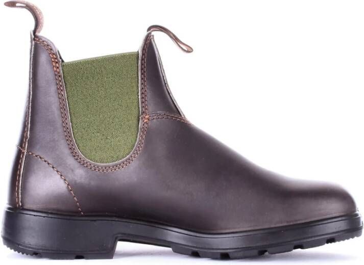 Blundstone Logo Chelsea Boots Green Heren