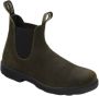 Blundstone Olijfgroene Suède Chelsea Boots - Thumbnail 1