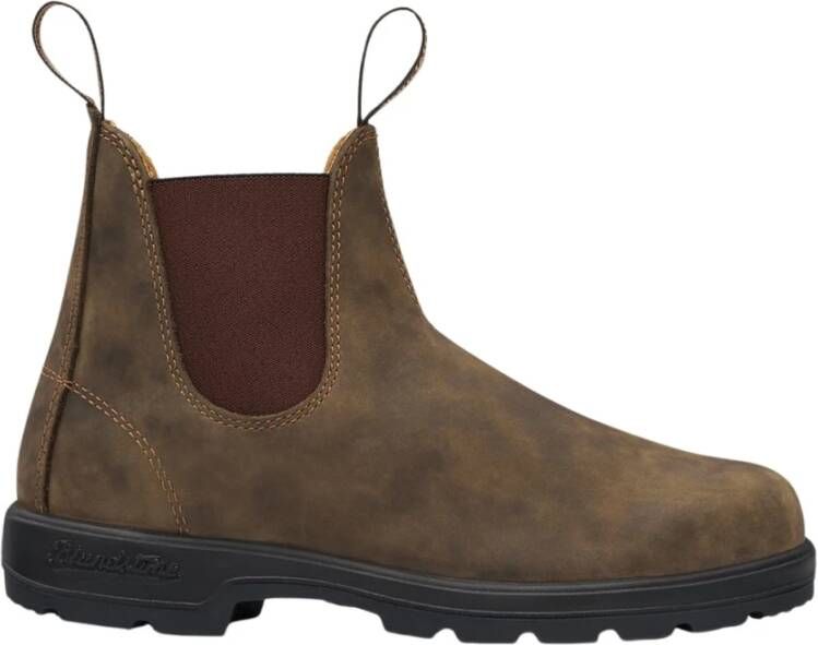 Blundstone Premium Leder Chelsea Boots Brown Unisex