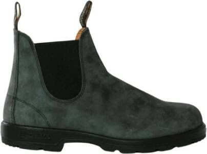 Blundstone Rustiek Zwart Leren Avontuurlijke Laars Black Heren