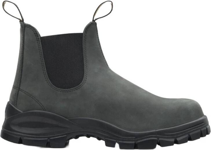 Blundstone Rustieke Unisex Leren Laarzen Black Heren