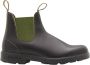Blundstone Stiefel Boots #519 Stout Brown Leather with Olive Elastic (500 Series)-12UK - Thumbnail 83