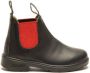 Blundstone Kinder Stiefel Boots #581 Leather Elastic (Kids) Black Red-K10UK - Thumbnail 13