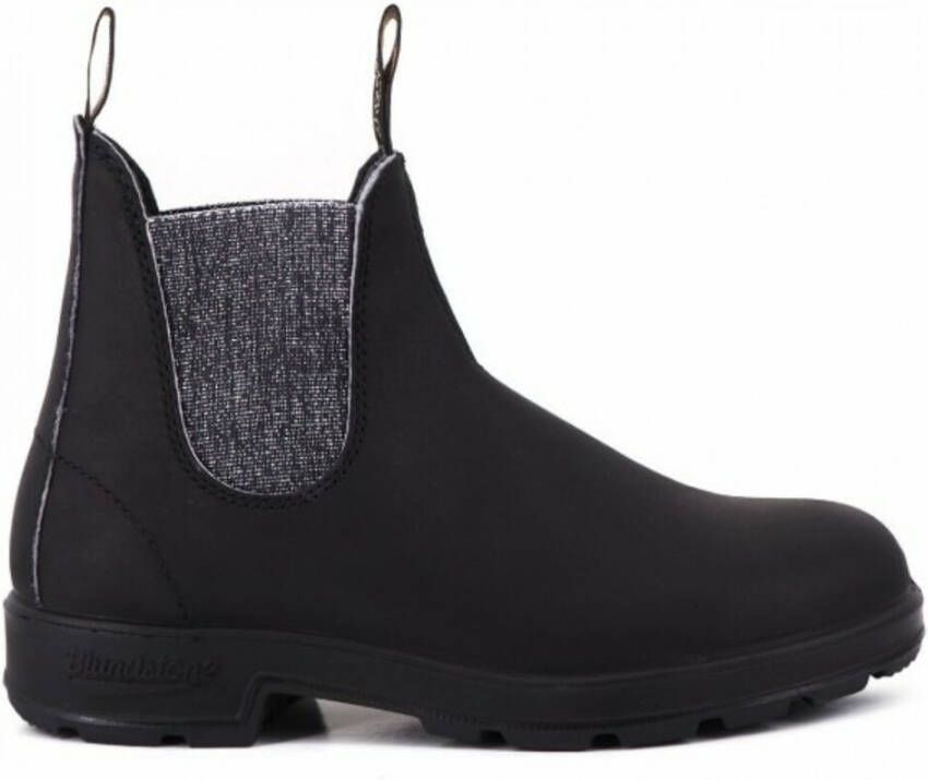 Blundstone Damen Stiefel Boots #2032 Voltan Leather Elastic (500 Series) Black Silver Glitter-8UK - Foto 7
