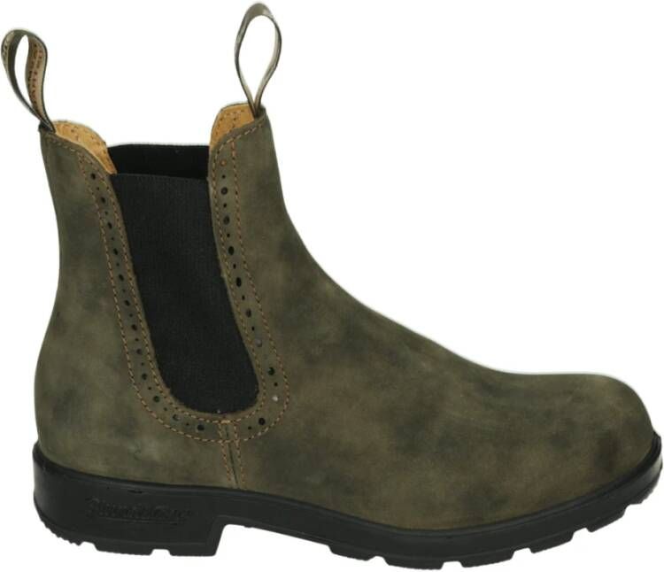 Blundstone Sportieve Mid Dames Schoenen Bruin Nubuck
