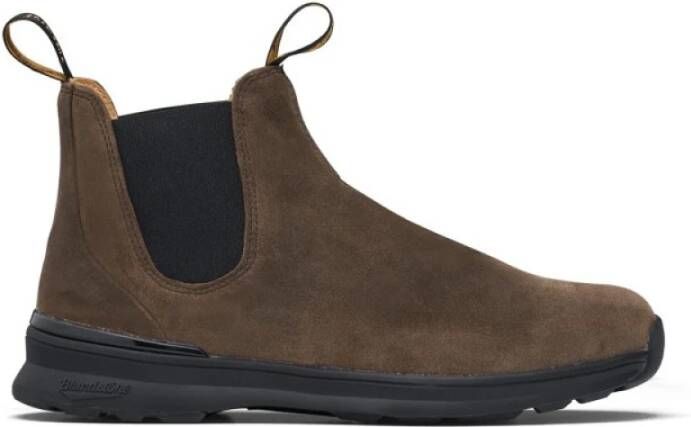 Blundstone Enkellaarzen Hoogwaardig suède Moderne stijl Brown Heren