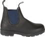 Blundstone Zwarte Chelsea Boots van Leder Black Dames - Thumbnail 1