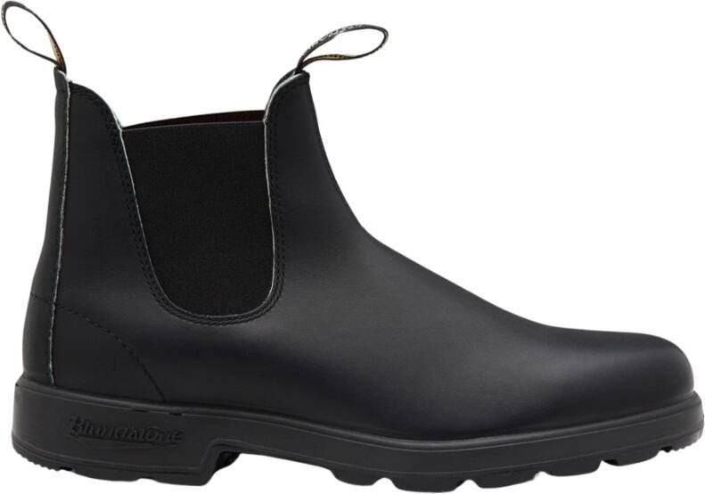 Blundstone Zwarte Chelsea Boots van Leder Black Heren