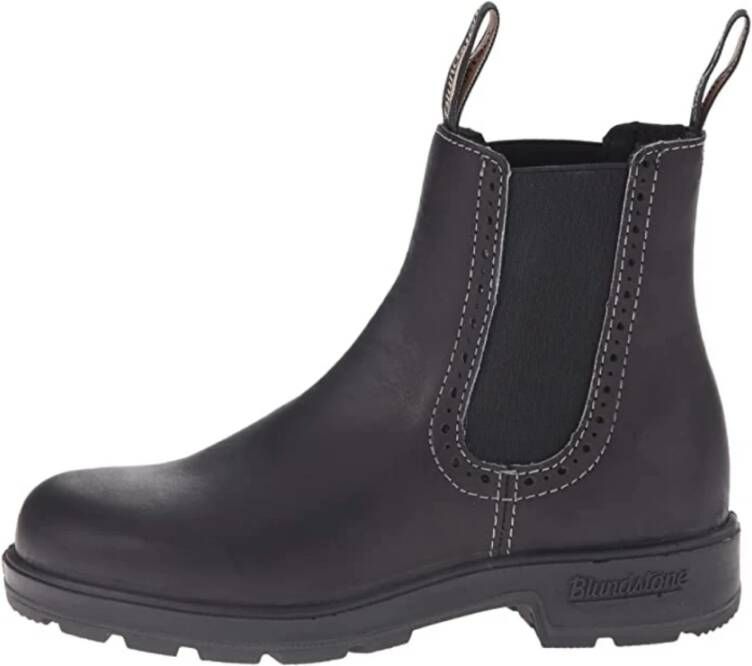 BLUNDSTONE Chelsea Boots Dames Women&apos;s High Top Maat: 39 Materiaal: Vegan Kleur: Zwart - Foto 3