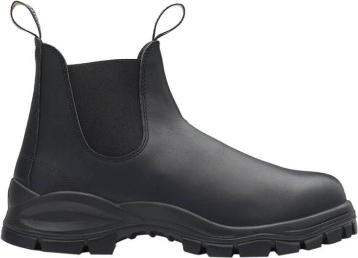 Blundstone Zwarte Leren Chelsea Laars