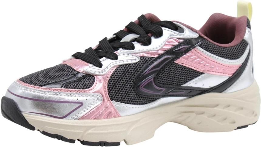 Boax Score mesh sneakers zwart roze - Foto 7