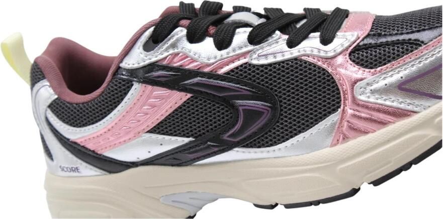 Boax Score mesh sneakers zwart roze - Foto 9