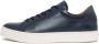 Boggi Milano Leren Sneakers Blue Heren - Thumbnail 1