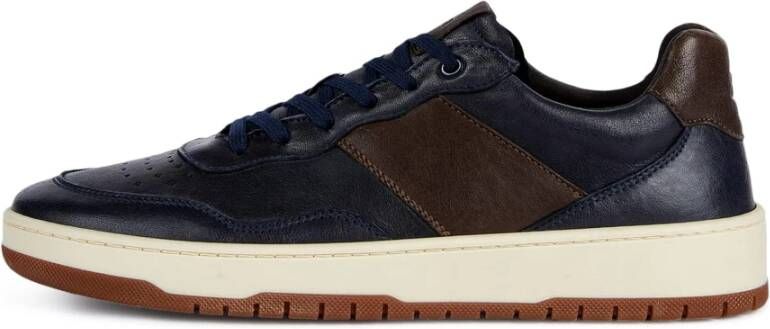 Boggi Milano Leren Sneakers Multicolor Heren