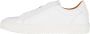 Boggi Milano Leren Sneakers White Heren - Thumbnail 1