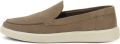 Boggi Milano Stratus loafers van suède leer - Beige