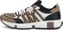 Boggi Milano Technische stof en leren sneakers Multicolor Heren - Thumbnail 1