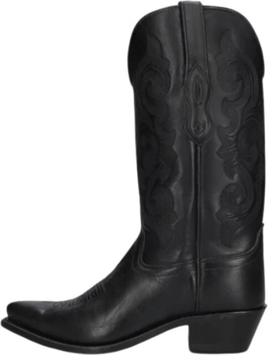 Bootstock Zwarte Treasure Women Cowgirl Laarzen Black Dames