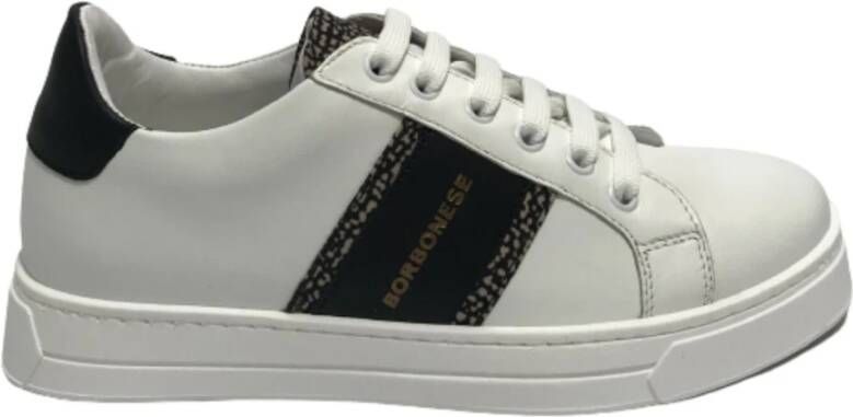 Borbonese Casual Sneakers voor Dagelijks Gebruik White Dames
