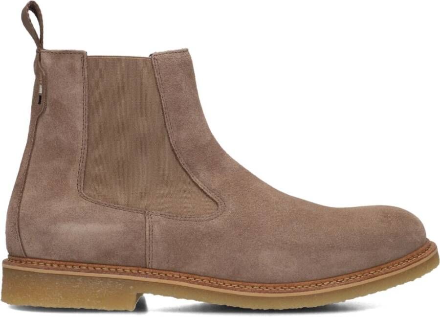 BOSS Chelsea Boots Heren Kope_cheb Maat: 41 Materiaal: Suède Kleur: Beige - Foto 3