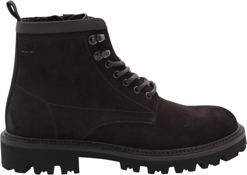 BOSS Loafers Heren Tayil-l_loaf Leer Bruin - Foto 9