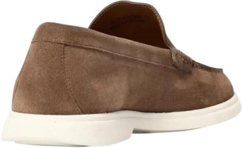 Boss Leren loafers met label in reliëf model 'Sienne' - Foto 3
