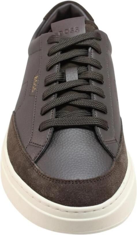 BOSS Sneakers laag 'Kieran' donkerbruin - Foto 14