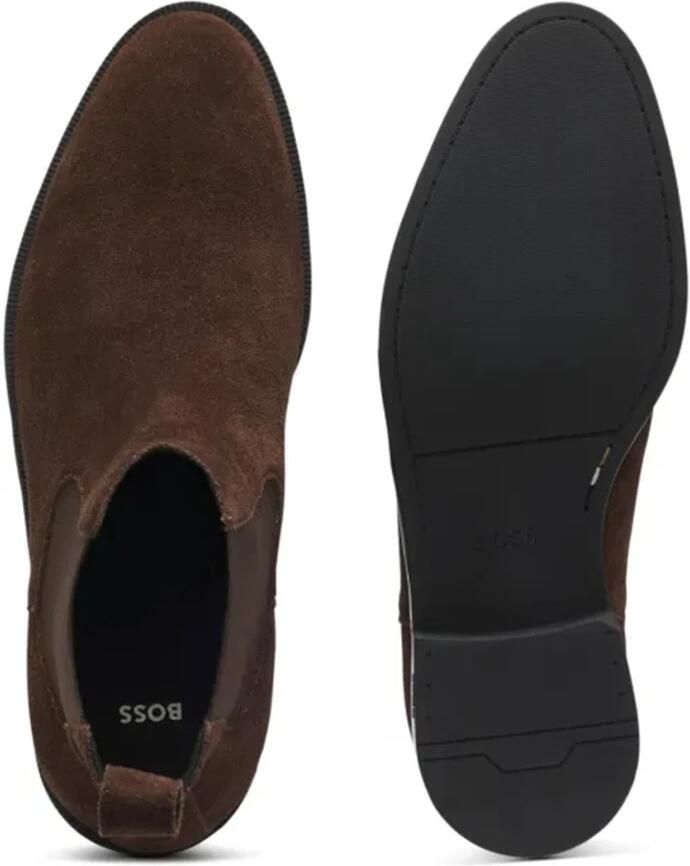 BOSS Enkelboots Heren Tayil_cheb Suède Bruin - Foto 2