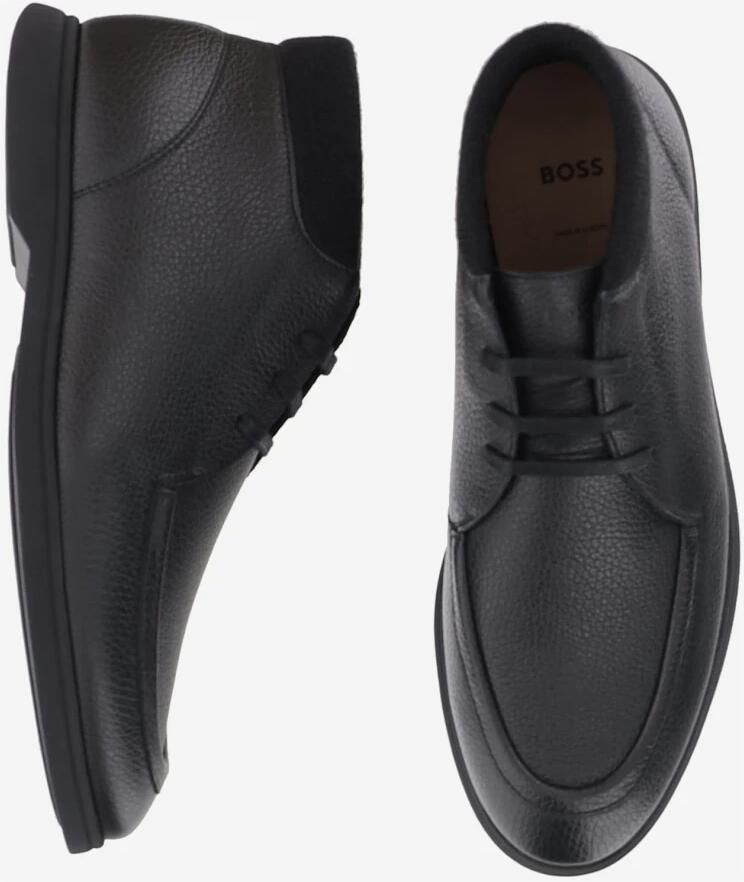 Boss Gekreukelde Leren Loafers - Foto 2