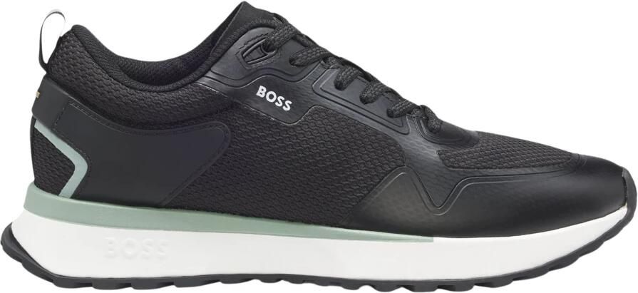 BOSS Heren Sneakers Zwart 50513195 009 Jonah_Runn_meth - Foto 4